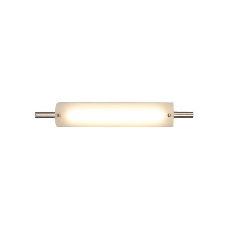 Picture of 13w Vail Module Damp Location Brushed Steel Opal Dimmable LED Vanity 18.5"x3.5" (CAN 14.5"x3"x1.25"Ø4.4")