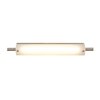 Foto para 13w Vail Module Damp Location Brushed Steel Opal Dimmable LED Vanity 22.5"x3.5" (CAN 18.75"x3"x1.25"Ø4.4")