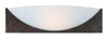 Picture of 150w Thebes R7s J-78 Halogen Dry Location Rust Frosted Wall Sconce (CAN 15.75"x4"x0.9")