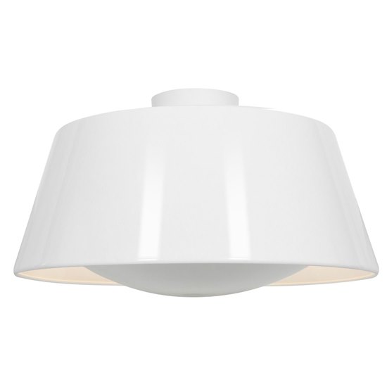 Picture of 180w (3 x 60) SoHo E-26 A-19 Incandescent Dry Location Glossy White Ceiling