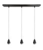 Foto para 180w (3 x 60) Trinity E-26 A-19 Incandescent Dry Location Oil Rubbed Bronze Bar Pendant Assembly (CAN 4.5")