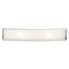 Foto para 200w (2 x 100) Neon R7s J-118 Halogen Damp Location Brushed Steel LFR Wall & Vanity (CAN 19.25"x5.4"x1.4")