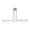 Picture of 300w (3 x 100) Nido R7s J-78 Halogen Dry Location Mat Chrome Frosted Semi-Flush or Pendant (CAN 5.5"x5.5"x0.9")