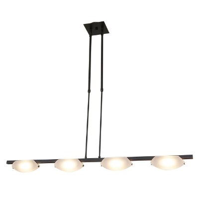 Show details for 400w (4 x 100) Nido R7s J-78 Halogen Dry Location Oil Rubbed Bronze Frosted Semi-Flush or Pendant (CAN 5.5"x5.5"x0.9") Picture of 400w (4 x 100) Nido R7s J-78 Halogen Dry Location Oil Rubbed Bronze Frosted Semi-Flush or Pendant (CAN 5.5"x5.5"x0.9")