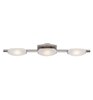 Foto para 300w (3 x 100) Nido R7s J-78 Halogen Dry Location Mat Chrome Frosted Wall & Vanity (CAN 7.25"x4.5"x0.9"Ø4.4")