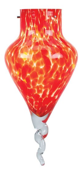 Picture of Genie Red Hand Blown Glass Shade