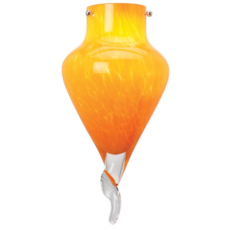 Picture of Genie YEL Hand Blown Glass Shade 14"Ø6.5"