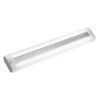 Foto para 78w (2 x 39) Tahoe Bi-Pin T-5 HO Linear Fluorescent Dry Location Brushed Steel Frosted Wall & Ceiling Fixture (CAN 36"x4.2"x2.25")