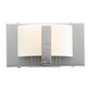 Foto para 40w Oracle G9 G9 Halogen Damp Location Brushed Steel Opal Wall & Vanity