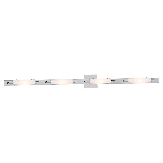 Picture of 300w (4 x 75) Styx R7s J-78 Halogen Dry Location Chrome Opal Wall & Vanity (CAN 46.5"x2.6"x1")