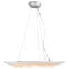 Picture of 560w (14 x 40) Nebula G9 G9 Halogen Dry Location Satin Opal Semi-Flush or Pendant (CAN Ø5.25")