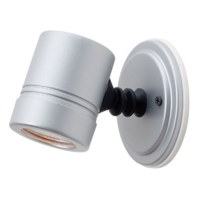 Show details for 50w Myra GU-10 MR-16 Halogen Silver Clear Marine Grade Wet Location Adjustable Spotlight (CAN 0.6"Ø4.5") Picture of 50w Myra GU-10 MR-16 Halogen Silver Clear Marine Grade Wet Location Adjustable Spotlight (CAN 0.6"Ø4.5")