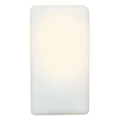 Mostrar detalles para 75w Brick E-26 A-19 Incandescent Opal Wet Location Wall Fixture (CAN 9.6"x4.6"x1") Imagen de 75w Brick E-26 A-19 Incandescent Opal Wet Location Wall Fixture (CAN 9.6"x4.6"x1")