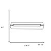 Foto para 78w (2 x 39) Sierra Bi-Pin T-5 HO Linear Fluorescent Damp Location Brushed Steel ACR Wall & Vanity (CAN 34.1"x3.9"x0.4")