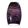 Foto para Chianti Glass Shade Purple Swirl Chianti Pendant Glass Shade