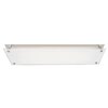 Picture of 39w Vision Bi-Pin T-5 HO Linear Fluorescent Damp Location Brushed Steel Frosted Fluorescent Ceiling Wall Fixture (CAN 34.6"x4.25"x1.4")