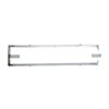 Foto para 48w (2 x 24) Sequoia Bi-Pin T-5 HO Linear Fluorescent Damp Location Brushed Steel ACR Wall & Vanity (CAN 24.9"x5.25"x0.6")