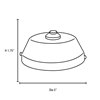 Picture of 50w UniJack Dry Location Bronze Spherical UniJack Mono-Pod