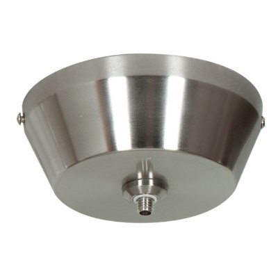 Show details for 50w UniJack Dry Location Brushed Steel Spherical UniJack Mono-Pod Picture of 50w UniJack Dry Location Brushed Steel Spherical UniJack Mono-Pod