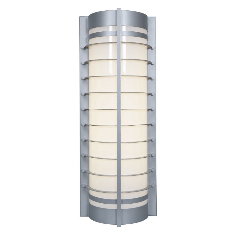 Picture of 48w (2 x 24) Kraken Bi-Pin T-5 HO Linear Fluorescent Satin ACR Wet Location Wall Fixture (Marine Grade) (OA HT 26) (CAN 6.2"x4.4")