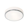 Foto para 15w Aero Module 90Plus CRI Damp Location Chrome Opal Dimmable Led Flush-Mount 4"Ø10" (OA HT 4) (CAN 1"Ø7.2")