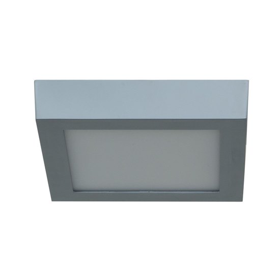 Picture of 12w Strike Module 85CRI LED Damp Location Silver ACR Dimmable Square Led Flush-Mount (OA HT 1.5)