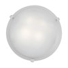 Foto para 15w Mona Module 90Plus CRI Dry Location White Alabaster Dimmable Led Flush Or Wall Mount 4.5"Ø16" (OA HT 4.5) (CAN Ø13.75")