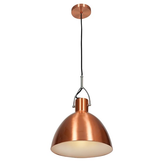 Picture of 60w Essence E-26 A-19 Incandescent Dry Location BCP Copper Dome Pendant (CAN 1"Ø5")