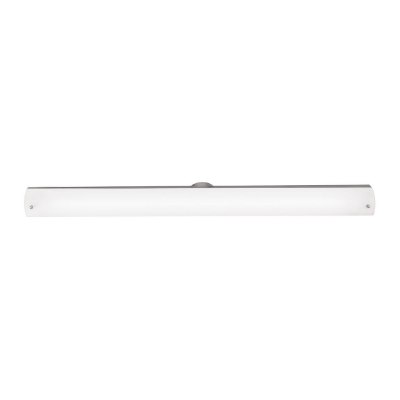 Show details for 40w Vail Module 85CRI LED Damp Location Brushed Steel Opal Dimmable Led Vanity 37.5"x4.25" (OA HT 4.25) (CAN 37.5"x3"x1.25"Ø4.4") Picture of 40w Vail Module 85CRI LED Damp Location Brushed Steel Opal Dimmable Led Vanity 37.5"x4.25" (OA HT 4.25) (CAN 37.5"x3"x1.25"Ø4.4")