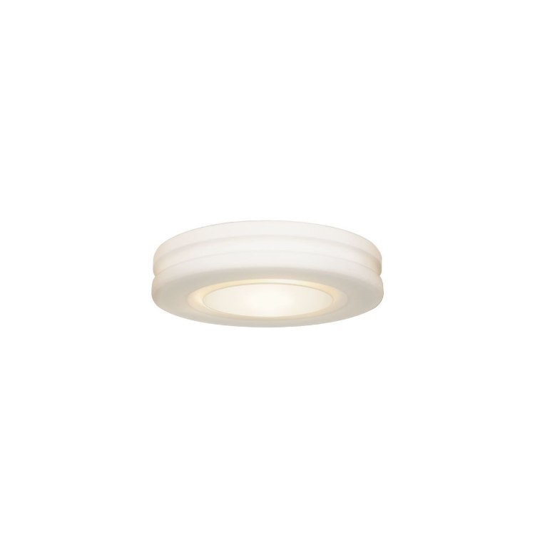 Picture of 15w Altum Module 90Plus CRI Damp Location White Opal Dimmable Led Flush-Mount 3.1"Ø10.25" (OA HT 3.1) (CAN 1"Ø10")