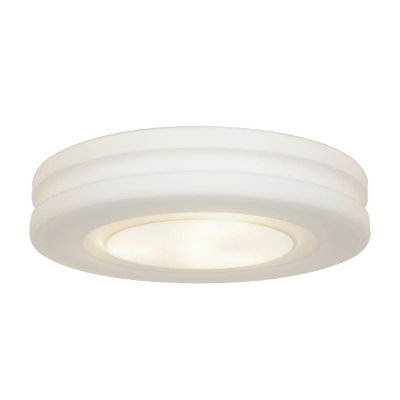 Show details for 180w (3 x 60) Altum E-26 A-19 Incandescent Damp Location White Opal Flush-Mount 3.9"Ø19.5" (OA HT 3.9) (CAN 1"Ø11.1") Picture of 180w (3 x 60) Altum E-26 A-19 Incandescent Damp Location White Opal Flush-Mount 3.9"Ø19.5" (OA HT 3.9) (CAN 1"Ø11.1")
