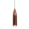 Foto para 5.5w Odyssey GU-5.3 MR-16~LED Dry Location RGLD Led Steel Bullet Pendant Including Low Profile~mono-Pod (CAN Ø4.5")