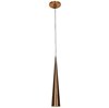 Foto para 50w Apollo GU-5.3 MR-16~Halogen Dry Location Bronze Steel Pendant Including Low Profile~mono-Pod (CAN Ø4.5")