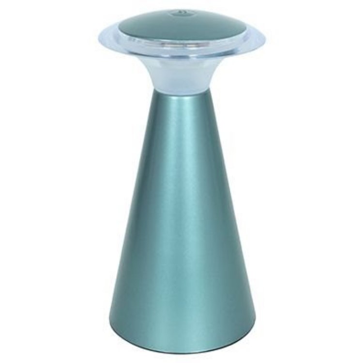 Picture of 2.4w Tut Chi Module 80CRI LED Dry Location Powder Blue ACR Touch Control Portable Led Table Lamp (OA HT 8) (CAN 2.25")