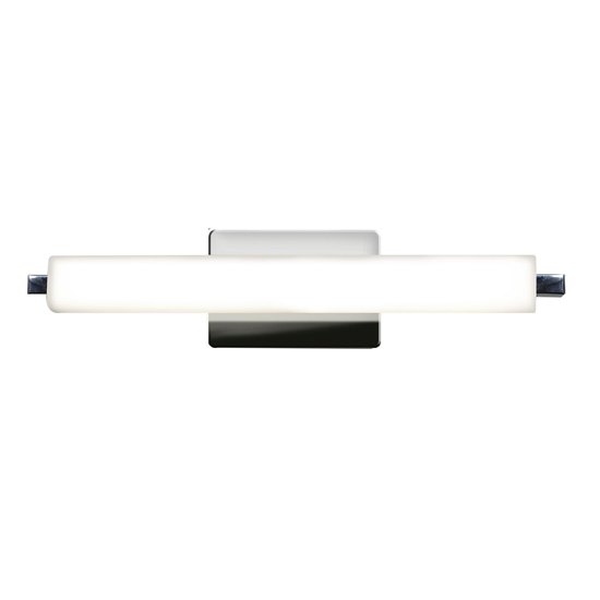 Foto para 25w Chic Module 85CRI LED Damp Location Chrome Opal Dimmble Wall Vanity Fixture (OA HT 5) (CAN 5"x7"x1")