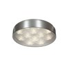 Picture of 36w (12 x 3) Meteor Module 85CRI LED Dry Location Brushed Silver ACR Dimmable Led Flush-Mount (OA HT 4.5)