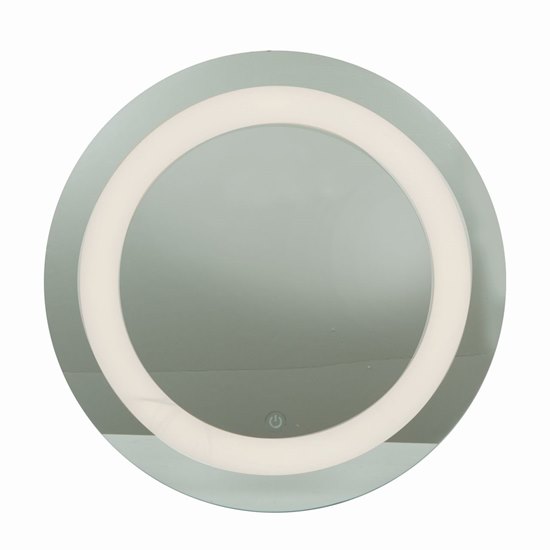 Foto para 20w Spa Module 85CRI LED Damp Location Round Led Anti-Fog Mirror, Electronic Dimmable On/Off Switch
