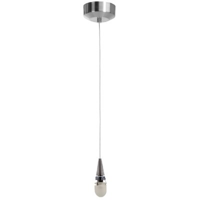 Show details for 35w Zeta GY6.35 Bi-Pin Halogen Dry Location Brushed Steel Low Voltage Pendant (CAN Ø4.5") Picture of 35w Zeta GY6.35 Bi-Pin Halogen Dry Location Brushed Steel Low Voltage Pendant (CAN Ø4.5")
