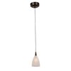 Foto para 5w Tungsten Module Dry Location Bronze Cobalt Led Pendant With Mania Glass 5"Ø4" (CAN 4.5"Ø4.5")