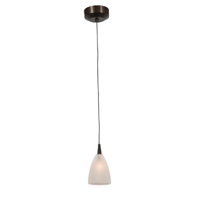Show details for 5w Tungsten Module Dry Location Bronze Frosted Led Pendant With Mania Glass 5"Ø4" (CAN 4.5"Ø4.5") Picture of 5w Tungsten Module Dry Location Bronze Frosted Led Pendant With Mania Glass 5"Ø4" (CAN 4.5"Ø4.5")