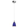 Picture of 5w Tungsten Module Dry Location Brushed Steel Frosted Led Pendant With Mania Glass 5"Ø4" (CAN 4.5"Ø4.5")