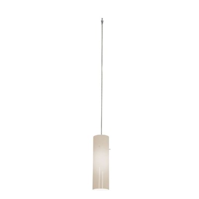 Show details for 35w Zeta GY6.35 Bi-Pin Halogen Dry Location Brushed Steel Opal Anari Silk Low Voltage Pendant Excluding Mono-Pod (CAN 4.5") Picture of 35w Zeta GY6.35 Bi-Pin Halogen Dry Location Brushed Steel Opal Anari Silk Low Voltage Pendant Excluding Mono-Pod (CAN 4.5")
