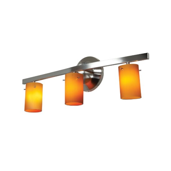 Foto para 180w (3 x 60) Classical G9 G9 Halogen Dry Location Mat Chrome Amber Wall & Vanity