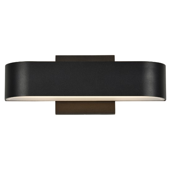 Picture of 27w Montreal SSL 90Plus CRI Black Frosted Marine Grade Wet Location Wall Fixture (OA HT 2.48)