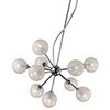 Picture of 480w Opulence G9 G9 Halogen Dry Location Chrome Clear 10-Lt Glitter Glass Chandelier