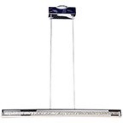 Mostrar detalles para 19w Affluence SSL 80CRI LED Dry Location Chrome Clear Crystal Dimmable Led Bar Pendant Imagen de 19w Affluence SSL 80CRI LED Dry Location Chrome Clear Crystal Dimmable Led Bar Pendant