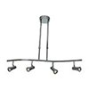 Picture of 16w (4 x 4) Sleek SSL 90Plus CRI Dry Location Bronze 4-Light Dimmable Led Spotlight Pendant (CAN 1.75"Ø5")