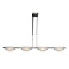 Picture of 32w (4 x 8) Nido SSL 90CRI LED Dry Location Mat Chrome Frosted Semi-Flush Or Pendant (CAN 5.5"x5.5"x0.9")