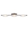 Picture of 24w (3 x 8) Nido SSL 90CRI LED Dry Location Mat Chrome Frosted Wall Vanity Fixture (OA HT 5) (CAN 7.25"x4.5"x0.9"Ø4.4")