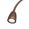 Foto para 6w TaskWerx SSL 83CRI LED Dry Location Bronze Flex Wall Mounted Gooseneck Led Task Lamp (OA HT 25)